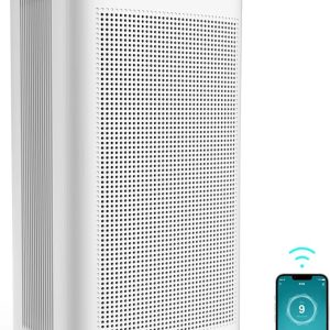Morenvira Air Purifier - 3800 ft² Coverage, APP & Alexa