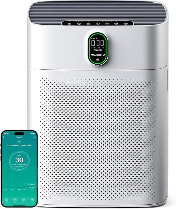 MORENTO Air Purifier - Large Room - 1076 sq ft